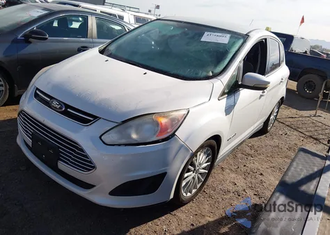 2014 Ford C-Max Hybrid Se из США, поврежденный, VIN 1FADP5AU2EL501558